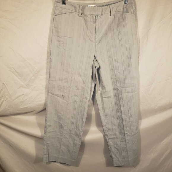 Talbots Women's Size 12 Gray Stretch Pants - Picture 1 of 7
